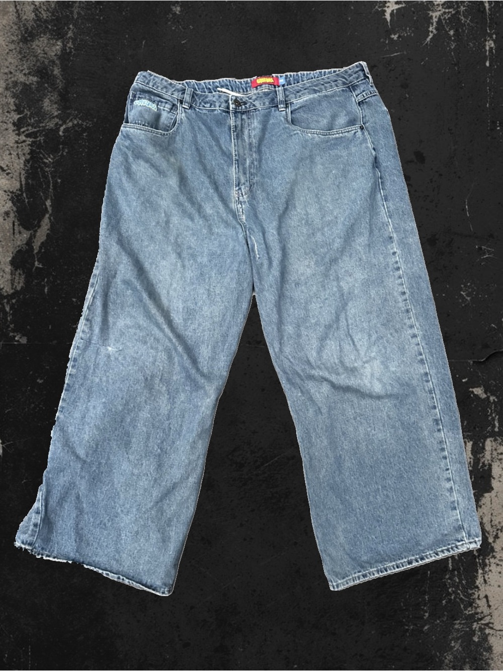 Empyre Colby Light Blue Wash Loose Fit Denim Skate
